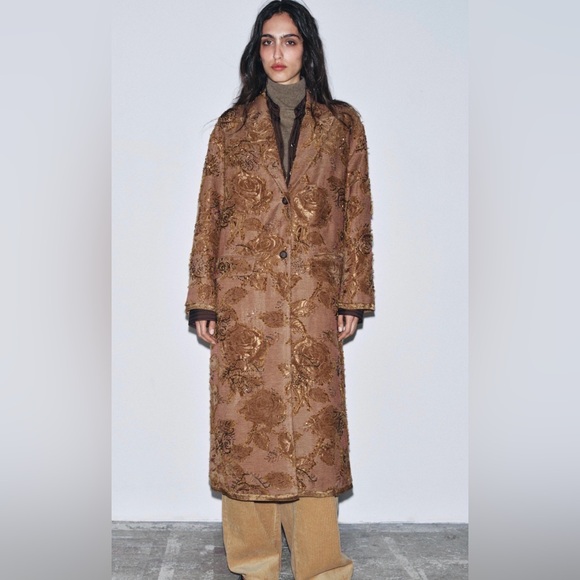 Zara beaded coat - Picture 3 of 7